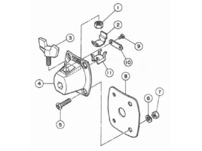 Yamaha TOM TOM MOUNT ASSEMBLY TT MOUNT ** 