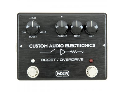 Jim Dunlop MXR Custom Audio Electronics MC-402 Boost/Overdrive Pedal  