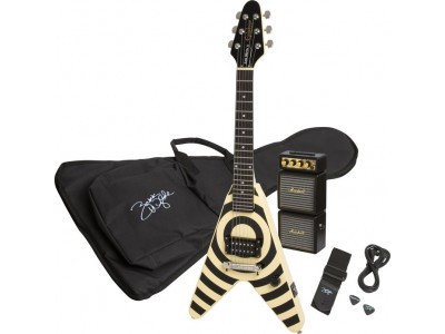 Epiphone Legacy Zakk Pakk Flying-VeeWee Bullseye Antique Ivory Nickel Epiphone Legacy Zakk Pakk Flying-VeeWee Bullseye Antique Ivory Nickel