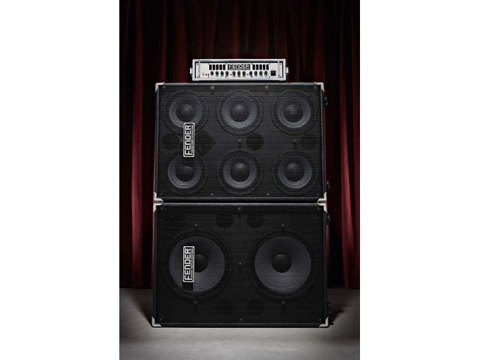 Fender 215 Pro Cabinet Black Cast