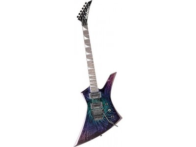 Jackson USA KE2 Kelly Ebony Fretboard. Eerie Dess Swirl . w/Molded Jackson Case Jackson USA KE2 Kelly Ebony Fretboard. Eerie Dess Swirl . w/Molded Jackson Case