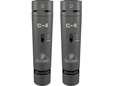 Behringer C-4 Single Diaphragm Condenser Microphones Behringer C-4 Single Diaphragm Condenser Microphones