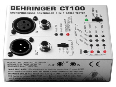 Behringer CT100 CABLE TESTER 