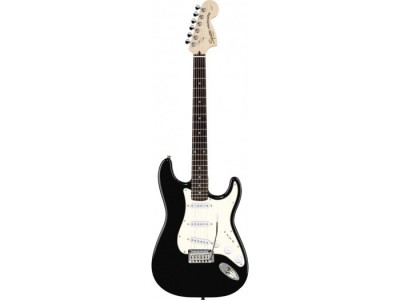 Squier By Fender Standard Stratocaster® Rosewood Fretboard Black Metallic ** Squier By Fender Standard Stratocaster® Rosewood Fretboard Black Metallic **