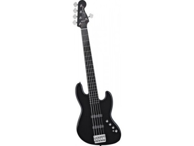 Squier By Fender Deluxe Jazz Bass® V Active (5 String). Ebonol Fretboard Black ** Black