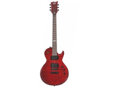 LTD EC-100QM See-Thru Black Cherry 