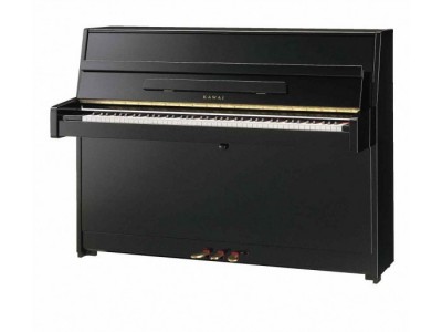 KAWAI K-15E MEP Upright Piano - 110 cm Polished Ebony 