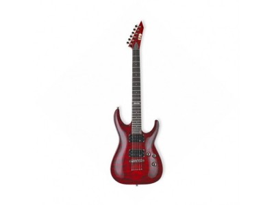 LTD MH-100QM NT See-Thru Black Cherry ** LTD MH-100QM NT See-Thru Black Cherry **