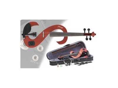 Stagg EVN 4/4 TR Transparent Red