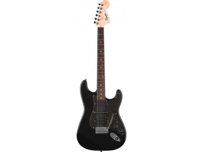 Squier By Fender Affinity Stratocaster® HSS. Rosewood Fretboard. Montego Black Metallic Montego Black Squier By Fender Affinity Stratocaster® HSS. Rosewood Fretboard. Montego Black Metallic Montego Black