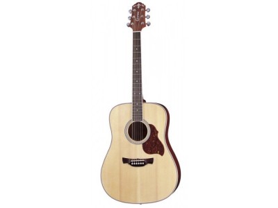 Crafter D/6N (W/SB-DG). Acoustic guitar. Soild Sitka top. Mahagony sides. 