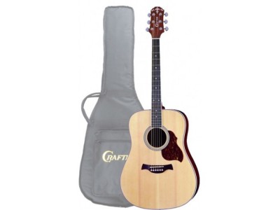 Crafter DE 6/N (W/SB-D) Electro-Acoustic Guitar with Crafter SB-D Soft Bag Crafter DE 6/N (W/SB-D) Electro-Acoustic Guitar with Crafter SB-D Soft Bag