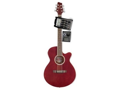 Stagg SW206CETU TR Transparent Red 