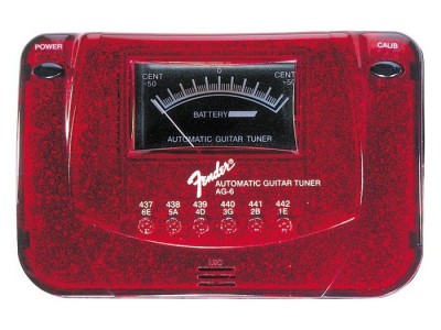 RASPRODAJA - pedale, procesori, efekti FENDER AG 6 TUNER RED SPARKLE 