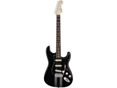 Fender Kenny Wayne Shepherd Stratocaster Rosewood Fretboard. Black w/ Racing Stripes 