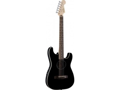 Fender Stratacoustic. Black. Stratocaster Headstock. Fender Stratacoustic. Black. Stratocaster Headstock.