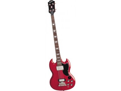 Epiphone Legacy EB-3 Bass (2 P/U) Cherry Ch Hdwe Cherry Chrome 