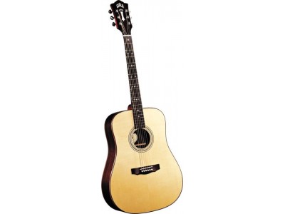 Guild GAD-50. Rosewood Dreadnought. Natural. w/ Case 