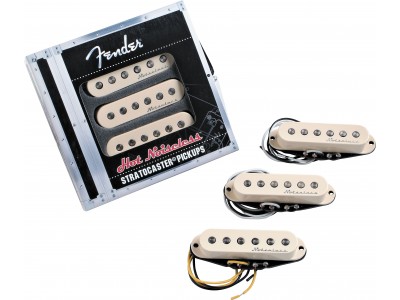 Fender PRIBOR Hot Noiseless Stratocaster Pickups. Aged White. Set of 3 