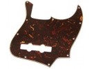 Fender PRIBOR Pickguard. Jazz Bass. 10 Hole Mount. w/ Truss Rod Notch. Tortoise Shell *  