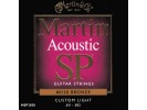 Martin MSP3050 SP 80/20 Bronze Custom Light Acoustic Guitar Strings  