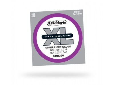 D'Addario EHR320 SET GTR HALF ROUND SUP LITE EHR320 D'Addario EHR320 SET GTR HALF ROUND SUP LITE EHR320
