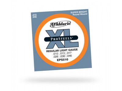 D'Addario EPS510 SET ELEC GTR PROST REG LITE EPS510