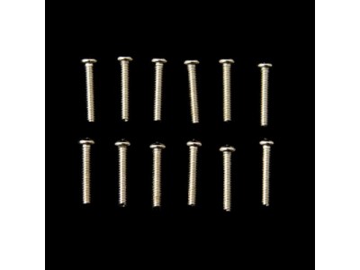 Fender PRIBOR Intonation Screws. Vintage Strat. 4-40 X 5/8. Nickel (12) * 