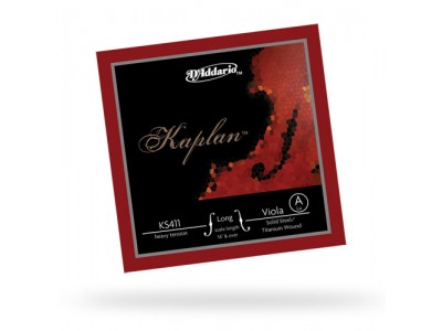 D'Addario K411 LM KAPLAN VIOLA A LNG MED 