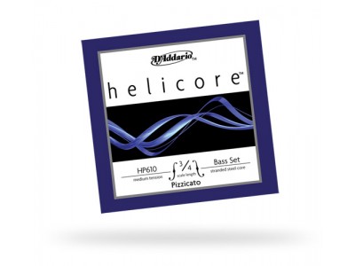 D'Addario HP611 3/4M HELIC PIZZ BASS G 3/4 MED 