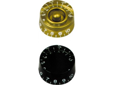 Gibson PRIBOR Speed Knobs - Black 4/Pkg Natural 