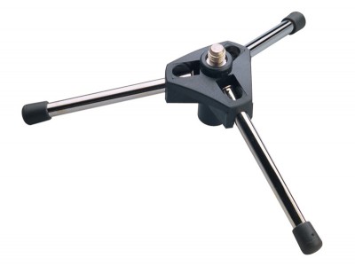 K&M Stands 231/1 TABLE MICROPHONE STAND nickel 