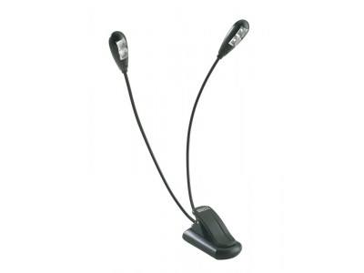 K&M Stands 85650 MUSIC STAND LIGHT MIGHTY BRIGHT - DUET 2 black K&M Stands 85650 MUSIC STAND LIGHT MIGHTY BRIGHT - DUET 2 black