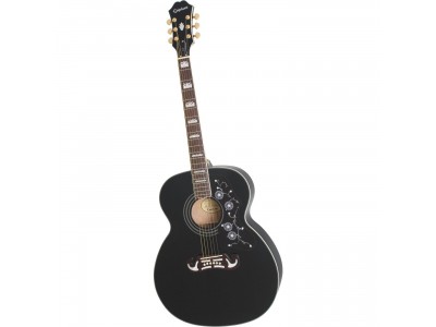 Epiphone Legacy EJ-200 Black Gld Hdwe Black Gold Epiphone Legacy EJ-200 Black Gld Hdwe Black Gold