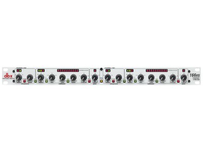 dbx 166xs Dual Compressor Limiter Gate 