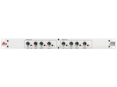 dbx 223s Stereo 2-way. Mono 3-way Crossover 