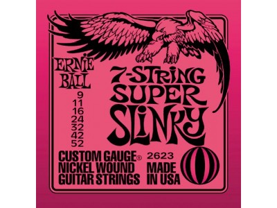 Ernie Ball P02623  NICKL 7 SUPER SLKY 