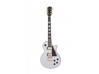 Flight L300 WH Electric guitar. White color. Pic-Ups: 2H. 2V2T 