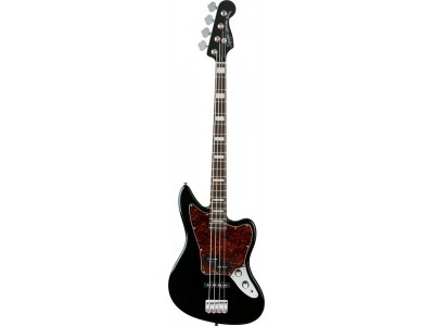 Squier By Fender Vintage Modified Jaguar Bass. Rosewood Fretboard. Black  
