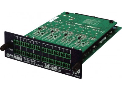 Yamaha MY8-ADDA96 DIGITAL I/O CARD 8CH AD/DA 