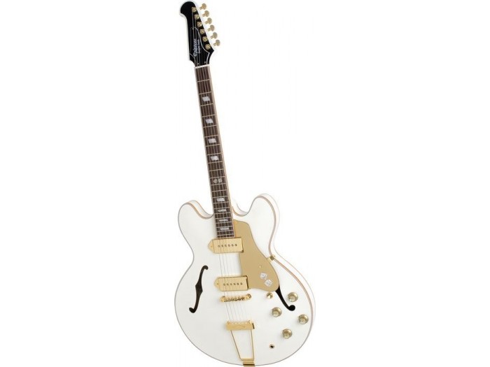 Epiphone casino white deals