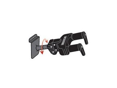 Hercules GSP39SB Slat wall mounting system 