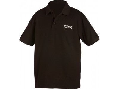 Gibson PRIBOR Logo Men's Polo Small BLACK 