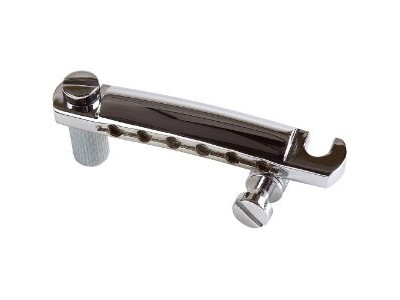 Gibson PRIBOR Nickel Stop Bar With Studs & Inserts 