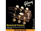 Gibson PRIBOR Masterbuilt Premium Phosphor Bronze .012-.053 Acou Bronze 