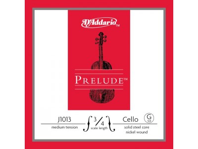 D'Addario J1013 3/4M PRELUDE CELLO G 3/4 MED 