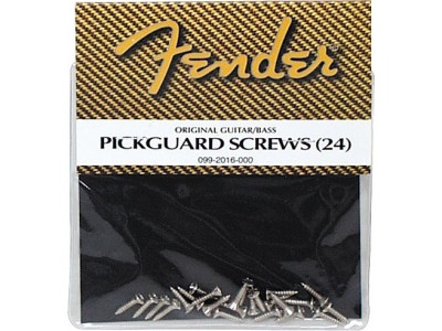 Fender PRIBOR Pickguard Mounting Screws. Chrome (24) * Fender PRIBOR Pickguard Mounting Screws. Chrome (24) *