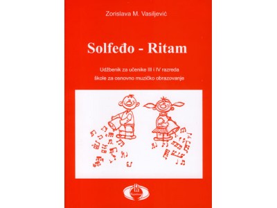 Literatura Z. Vasiljević - Solfedjo-Ritam za 3. i 4. razred 