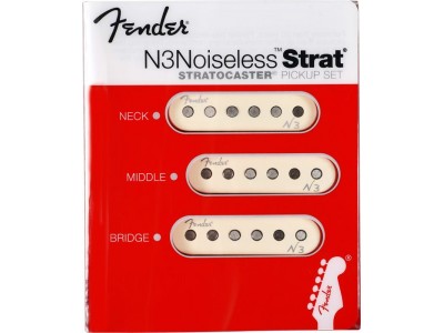 Fender PRIBOR N3 NOISELESS STRAT SET 3 WHT Fender PRIBOR N3 NOISELESS STRAT SET 3 WHT