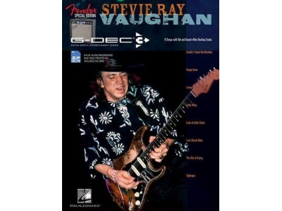 Fender PRIBOR Guitar Instructional Books with SD Card - Stevie Ray Vaughan 